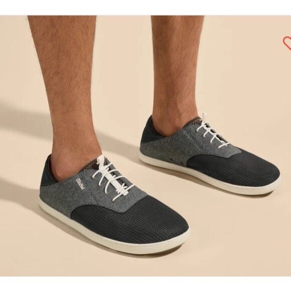 Olukai Nohea Moku No Tie Boat Shoes Men Sneakers Sz 10.5 Breatherable